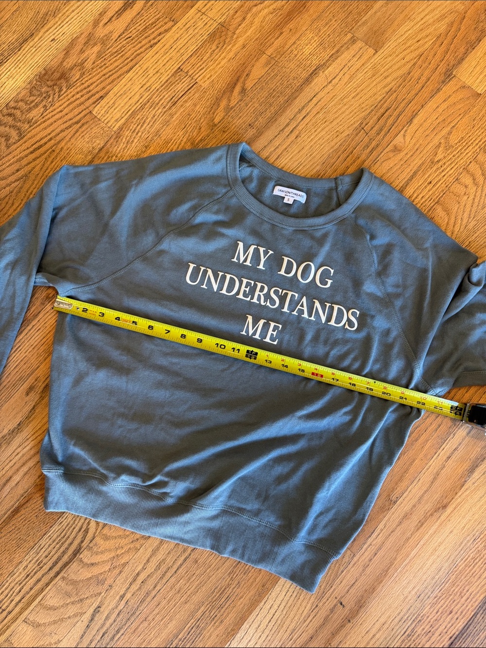 Grayson Threads Slate Blue Crewneck Sweatshirt - Picture 4 of 8